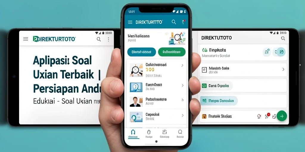 Tampilan antarmuka DIREKTURTOTO yang user-friendly.