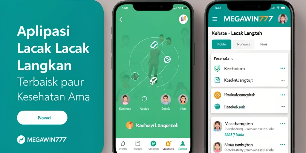 Antarmuka MEGAWIN777 yang menunjukkan statistik langkah harian.