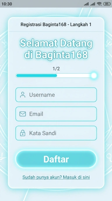 Buat Akun Baru di baginta168 dengan Mudah