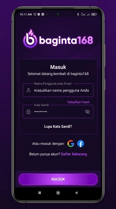 Masuk Akun Anda di baginta168 dengan Mudah
